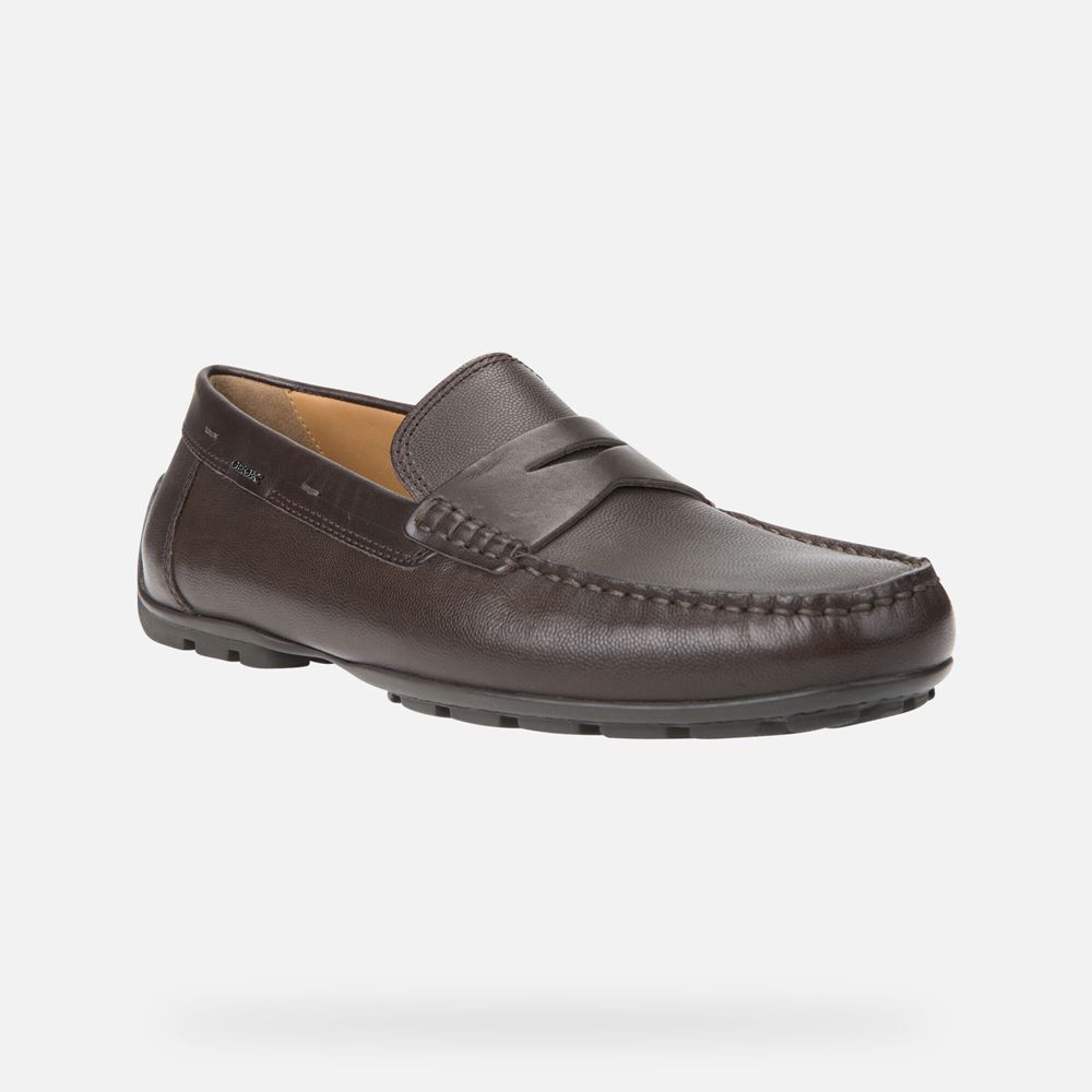 Mocassin Geox Moner 2Fit - Marron - Homme 174392-HYE